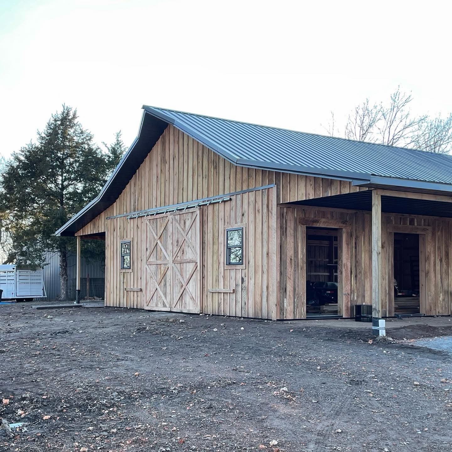 Barns Pole Barn Build